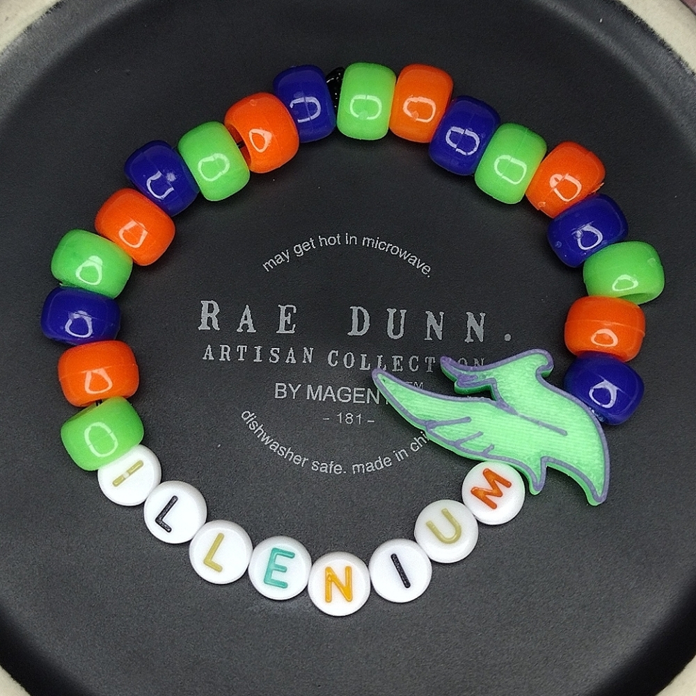 GLOW ILLENIUM Kandi Bracelet (green)